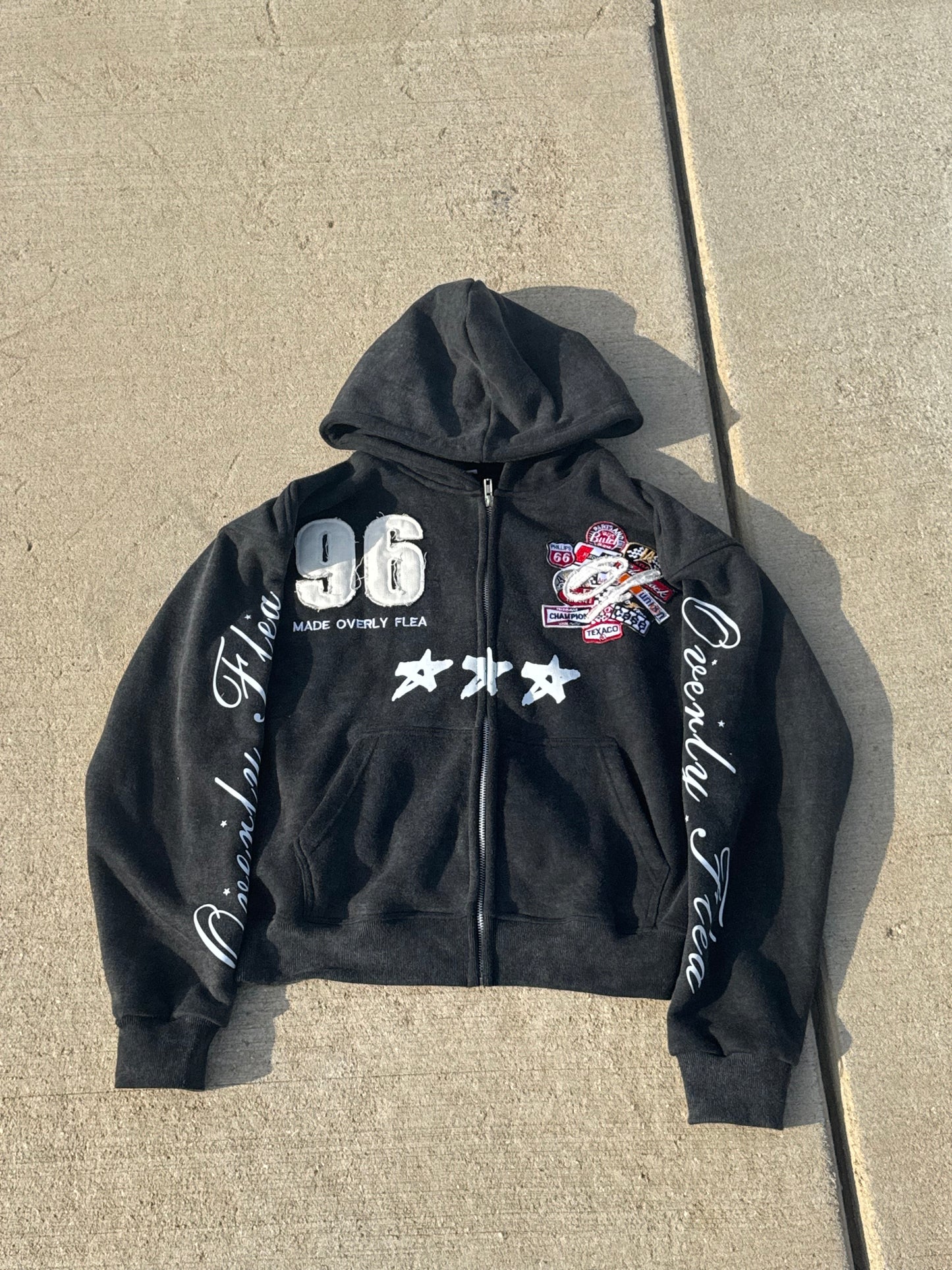 OverlyFlea PatchWork Zip-up