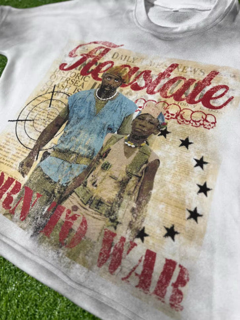Flea State Born To War Tee