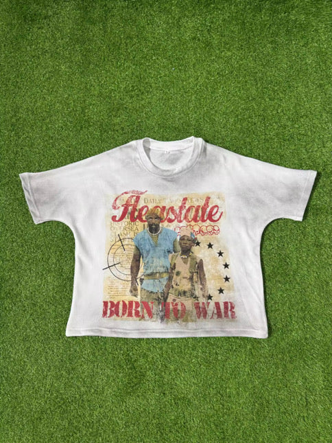 Flea State Born To War Tee